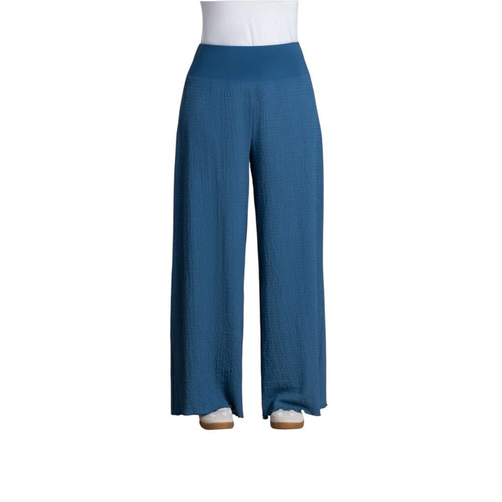 Sympli Pop Wide Leg Pant Size 10 Color Lake